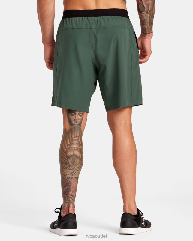 Clothing V84B260 dark cactus RVCA Men Yogger Plus 18 Training Shorts