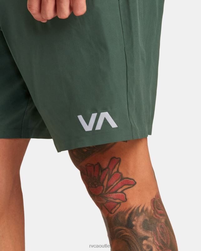 Clothing V84B260 dark cactus RVCA Men Yogger Plus 18 Training Shorts