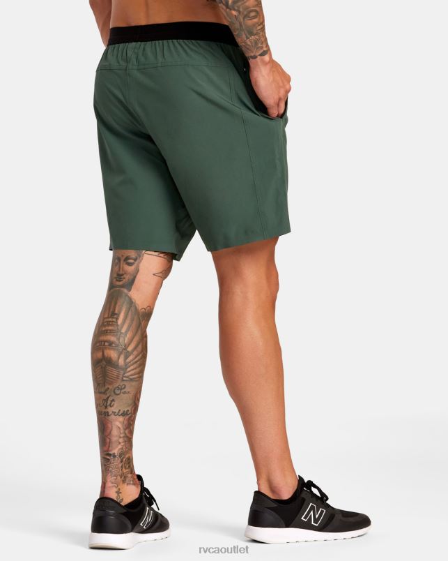 Clothing V84B260 dark cactus RVCA Men Yogger Plus 18 Training Shorts