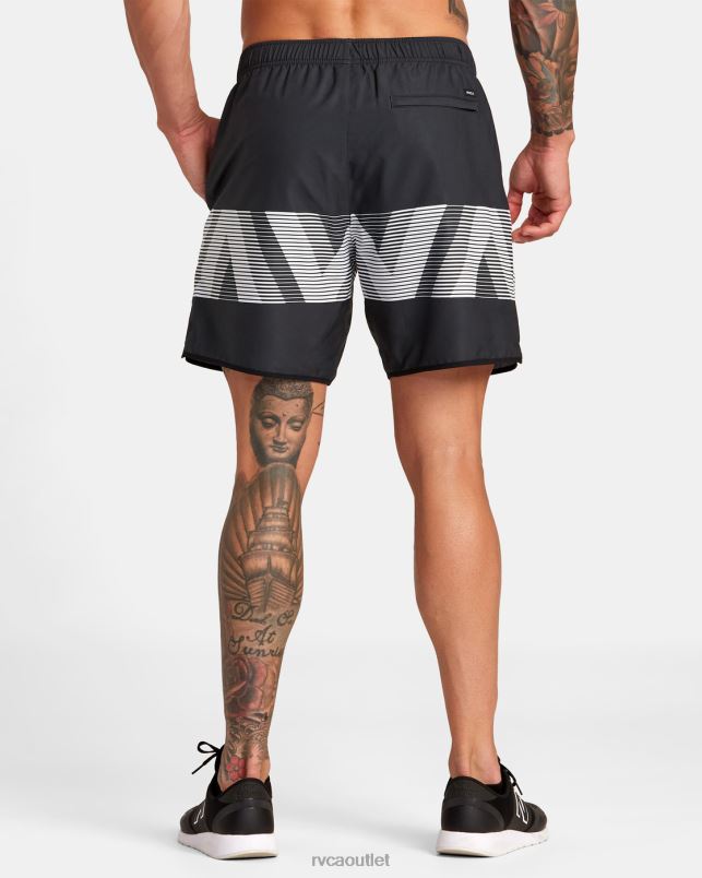Clothing V84B272 black va blur RVCA Men Yogger IV Elastic Waist Shorts 17