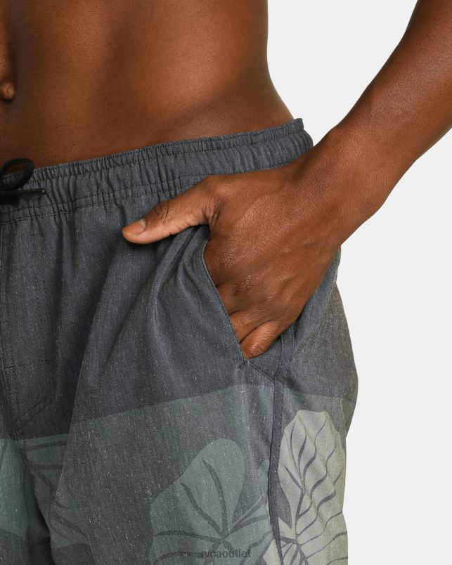 Clothing V84B642 olive RVCA Men Hawaii Yogger Hybrid Elastic Athletic Shorts 17