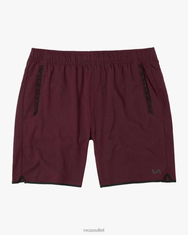 Clothing V84B656 plum RVCA Men YOGGER IV ATHLETIC SHORTS 17