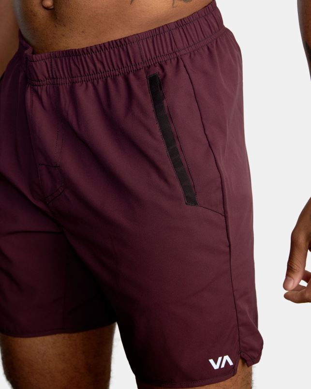 Clothing V84B656 plum RVCA Men YOGGER IV ATHLETIC SHORTS 17