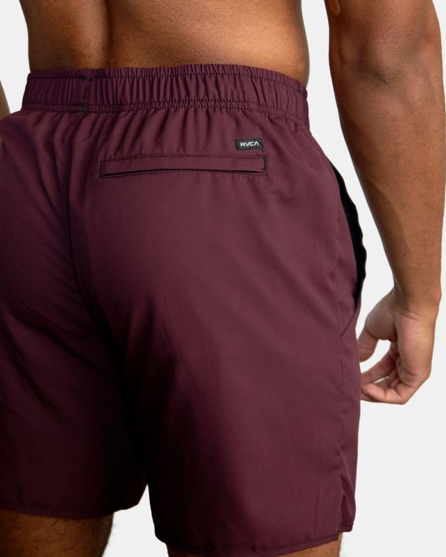 Clothing V84B656 plum RVCA Men YOGGER IV ATHLETIC SHORTS 17