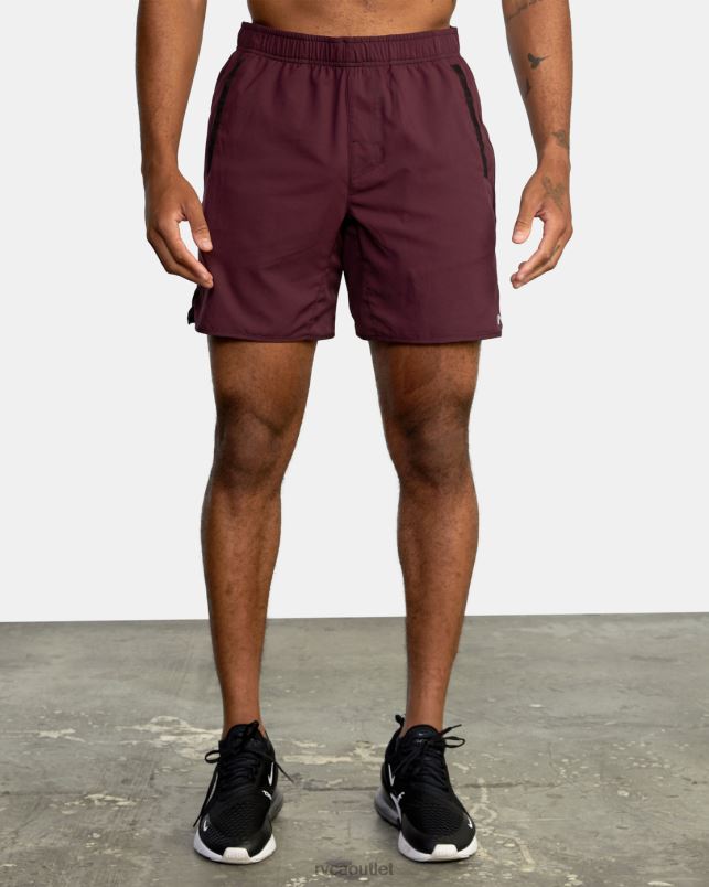 Clothing V84B656 plum RVCA Men YOGGER IV ATHLETIC SHORTS 17