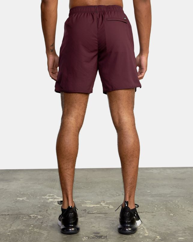 Clothing V84B656 plum RVCA Men YOGGER IV ATHLETIC SHORTS 17