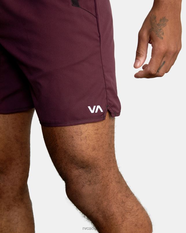 Clothing V84B656 plum RVCA Men YOGGER IV ATHLETIC SHORTS 17