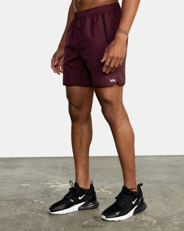 Clothing V84B656 plum RVCA Men YOGGER IV ATHLETIC SHORTS 17