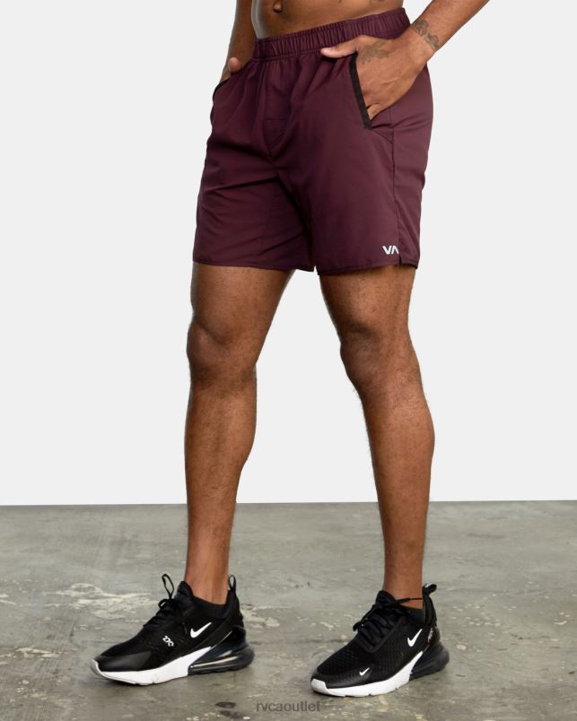 Clothing V84B656 plum RVCA Men YOGGER IV ATHLETIC SHORTS 17