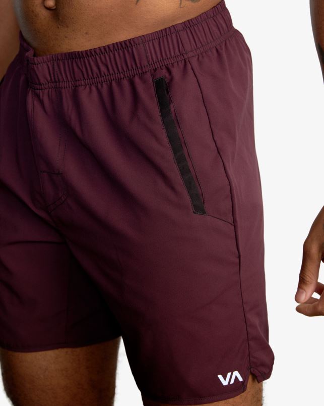 Clothing V84B656 plum RVCA Men YOGGER IV ATHLETIC SHORTS 17
