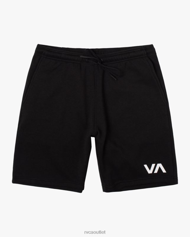 Clothing V84B727 black RVCA Men Sport Elastic Waist Walkshorts IV 19