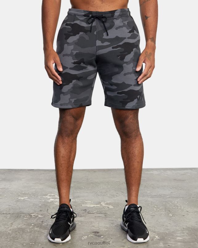 Clothing V84B785 camo RVCA Men Sport Elastic Waist Walkshorts IV 19