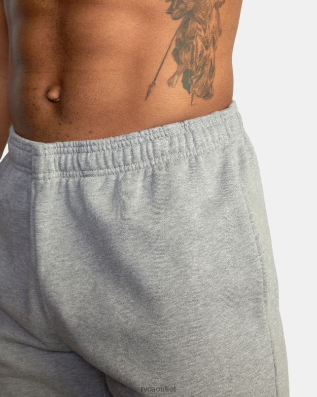 Clothing V84B799 light marle RVCA Men VA Essential Sweatshorts 18