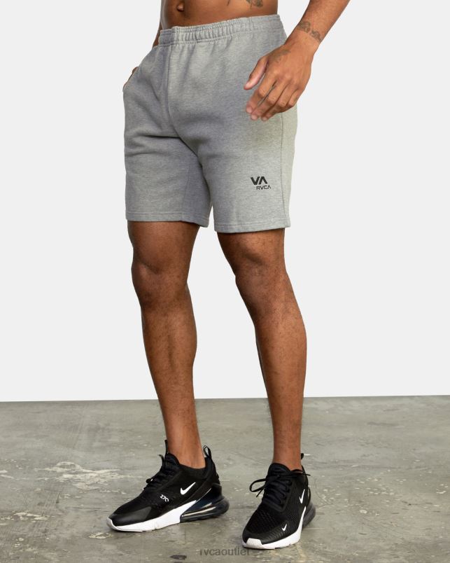Clothing V84B799 light marle RVCA Men VA Essential Sweatshorts 18