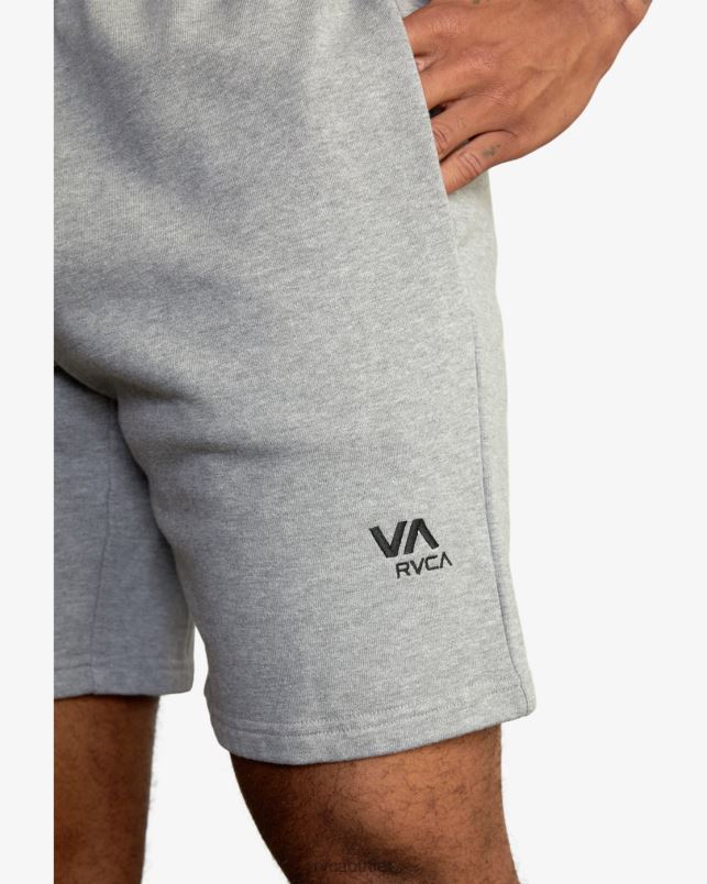 Clothing V84B799 light marle RVCA Men VA Essential Sweatshorts 18