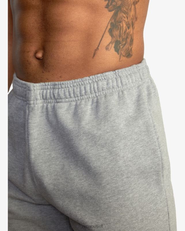 Clothing V84B799 light marle RVCA Men VA Essential Sweatshorts 18