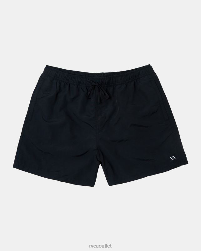 Clothing V84B815 black RVCA Men Outsider Basecamp 16 Training Shorts