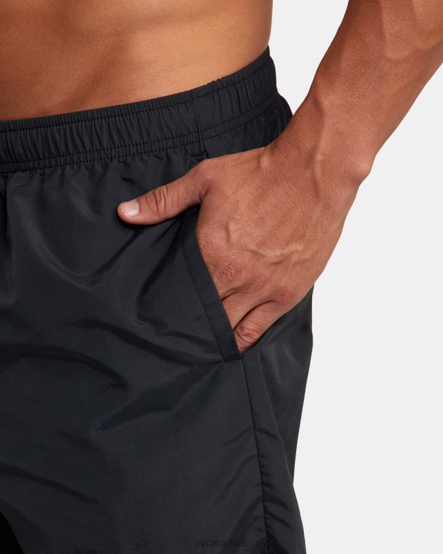 Clothing V84B815 black RVCA Men Outsider Basecamp 16 Training Shorts