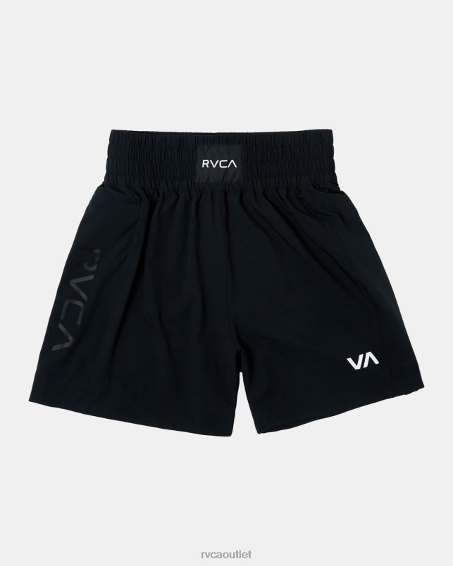 Clothing V84B832 black RVCA Men Yogger Elastic Waist Boxing Shorts 17