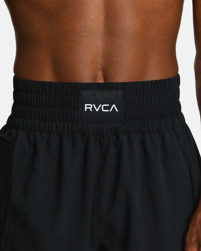 Clothing V84B832 black RVCA Men Yogger Elastic Waist Boxing Shorts 17