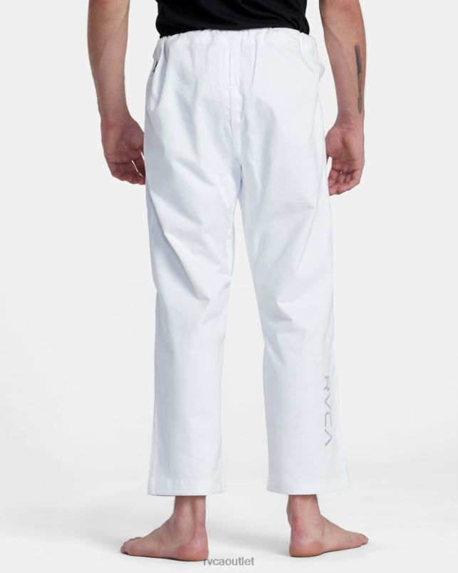 Clothing V84B316 white RVCA Men x Shoyoroll Brazilian Jiu Jitsu Gi