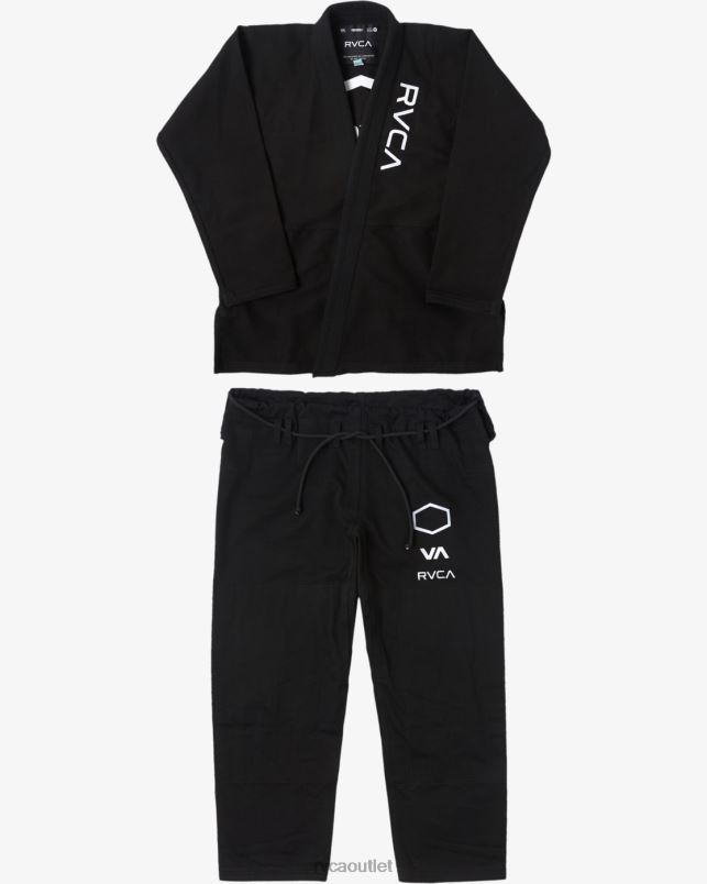Clothing V84B318 black RVCA Men x Shoyoroll Brazilian Jiu Jitsu Gi