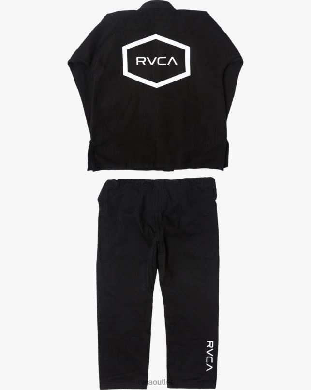 Clothing V84B318 black RVCA Men x Shoyoroll Brazilian Jiu Jitsu Gi