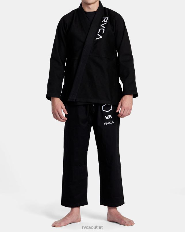 Clothing V84B318 black RVCA Men x Shoyoroll Brazilian Jiu Jitsu Gi