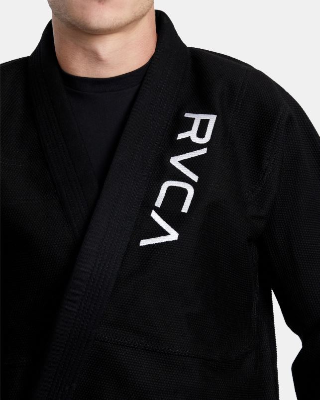 Clothing V84B318 black RVCA Men x Shoyoroll Brazilian Jiu Jitsu Gi