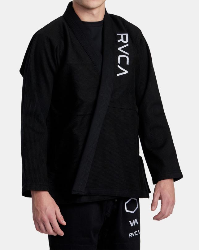 Clothing V84B318 black RVCA Men x Shoyoroll Brazilian Jiu Jitsu Gi