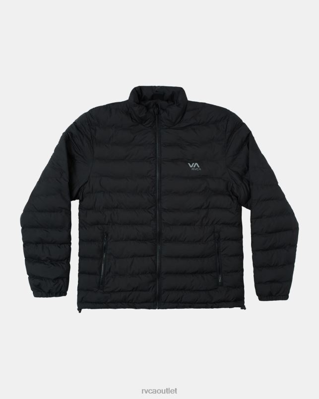 Clothing V84B896 black 2 RVCA Men Packable Puffa Jacket