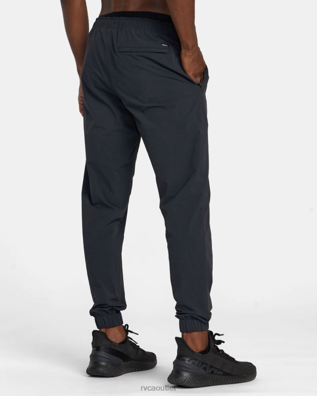 Clothing V84B460 black RVCA Men Spectrum Tech Slim Fit Pants