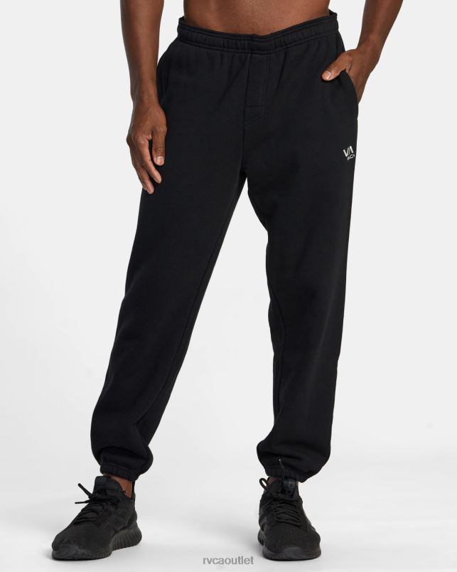 Clothing V84B515 black RVCA Men VA Essential Joggers