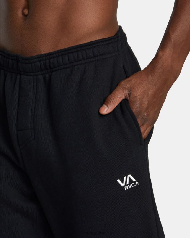 Clothing V84B515 black RVCA Men VA Essential Joggers