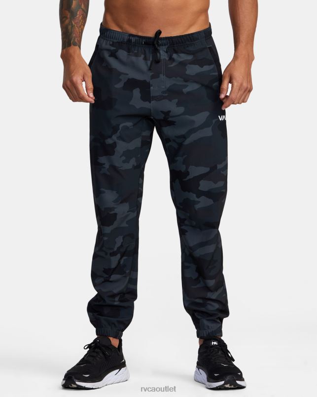 Clothing V84B646 camo RVCA Men Yogger Track Pants II