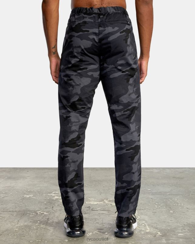 Clothing V84B759 camo RVCA Men Spectrum Track Pant III