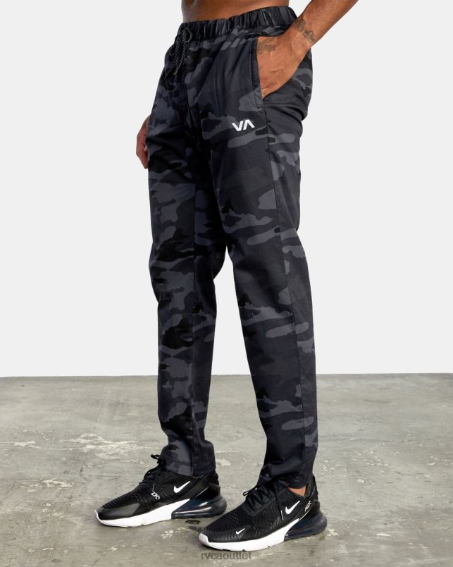 Clothing V84B759 camo RVCA Men Spectrum Track Pant III