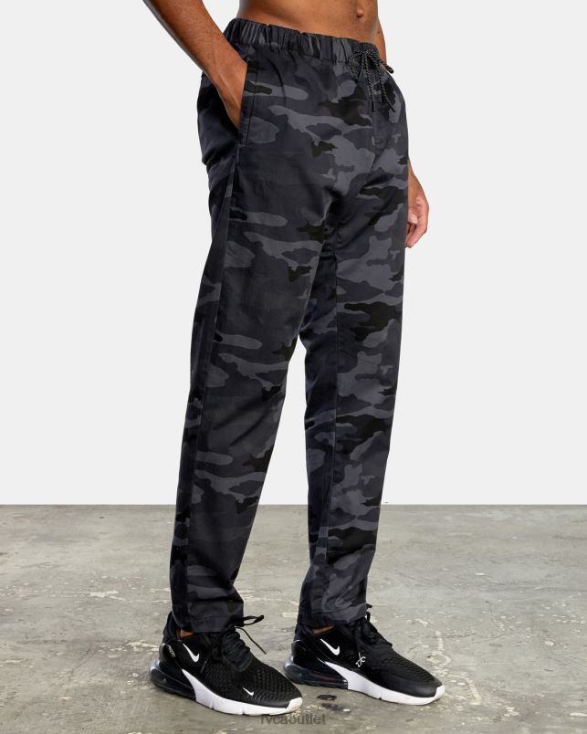 Clothing V84B759 camo RVCA Men Spectrum Track Pant III