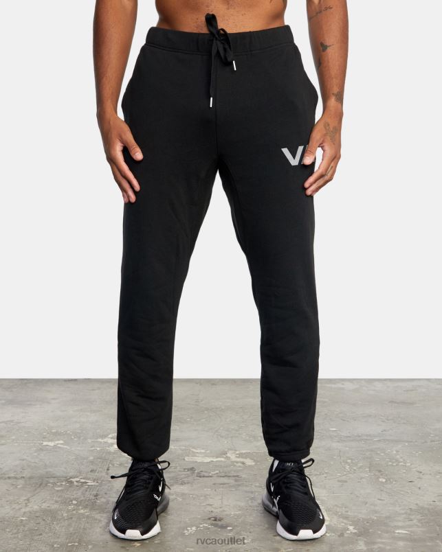 Clothing V84B774 black 2 RVCA Men Swift Sweatpants