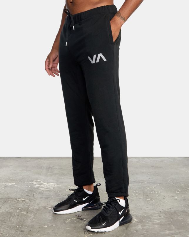 Clothing V84B774 black 2 RVCA Men Swift Sweatpants