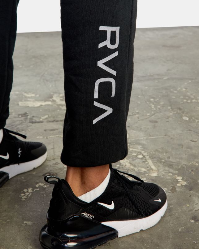 Clothing V84B774 black 2 RVCA Men Swift Sweatpants
