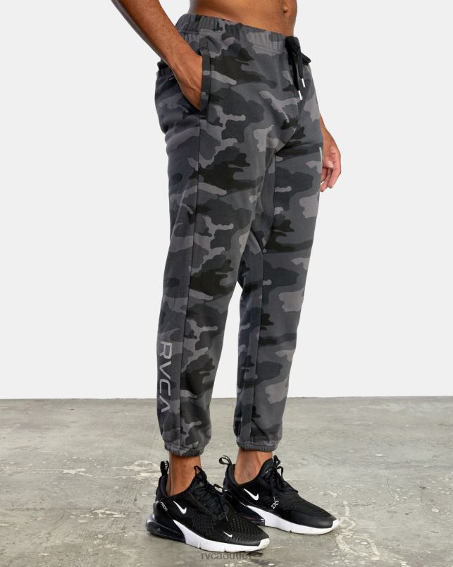 Clothing V84B787 camo RVCA Men Swift Sweatpants