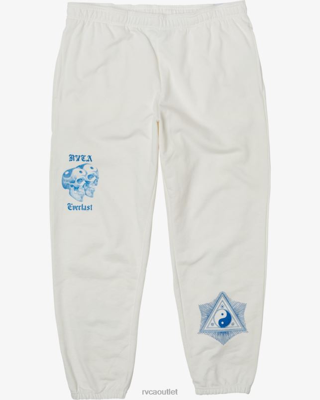 Clothing V84B79 off white RVCA Men Everlast X Benjamin Jeanjean Joggers