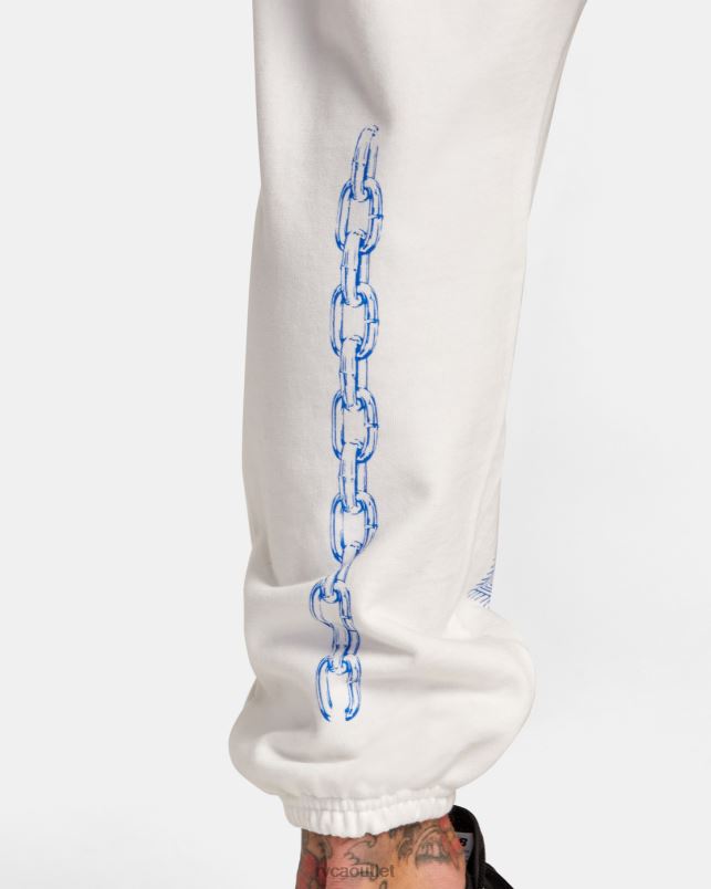 Clothing V84B79 off white RVCA Men Everlast X Benjamin Jeanjean Joggers