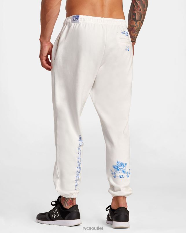 Clothing V84B79 off white RVCA Men Everlast X Benjamin Jeanjean Joggers