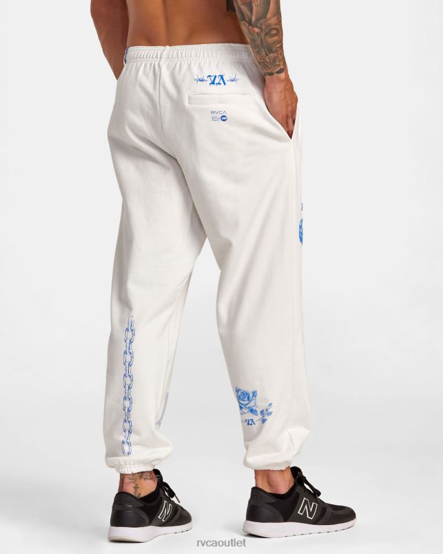 Clothing V84B79 off white RVCA Men Everlast X Benjamin Jeanjean Joggers