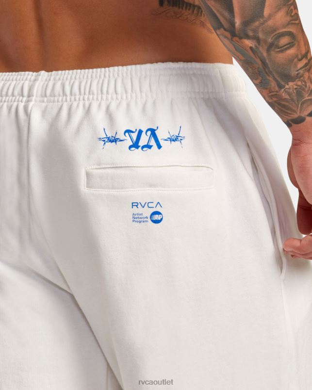 Clothing V84B79 off white RVCA Men Everlast X Benjamin Jeanjean Joggers