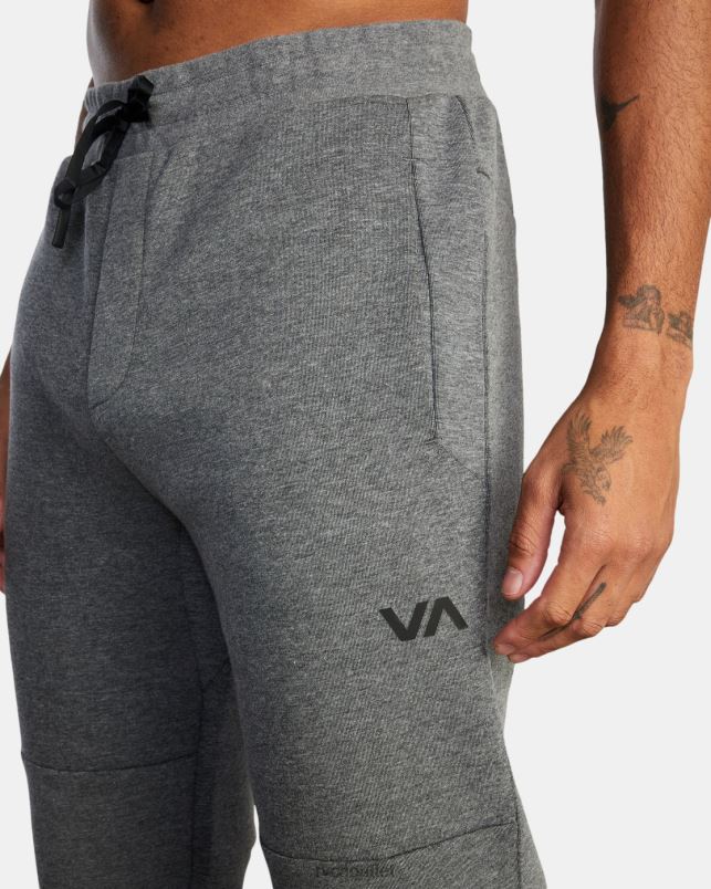Clothing V84B885 athletic heather RVCA Men Tech Fleece Sweatpants II