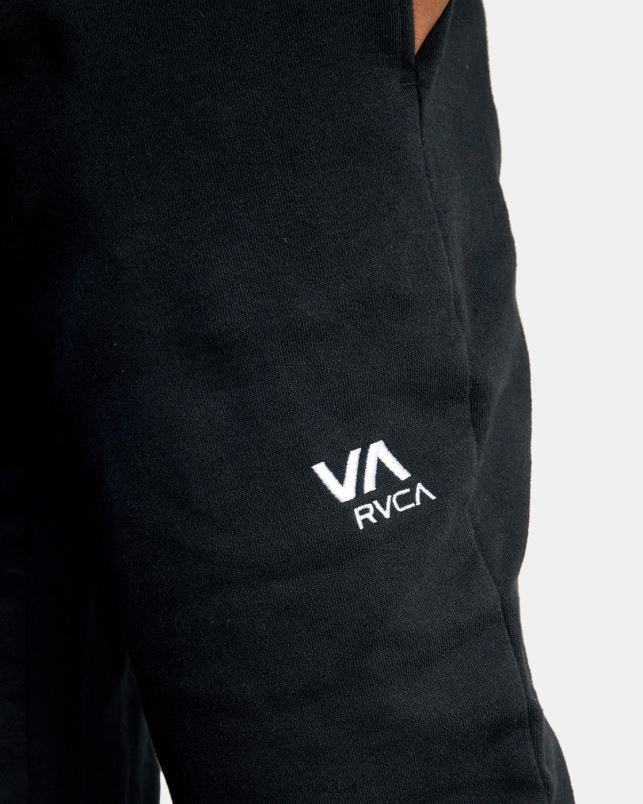 Clothing V84B905 black RVCA Men VA Essential Sweatpants