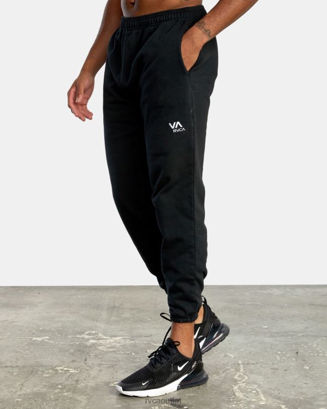 Clothing V84B905 black RVCA Men VA Essential Sweatpants